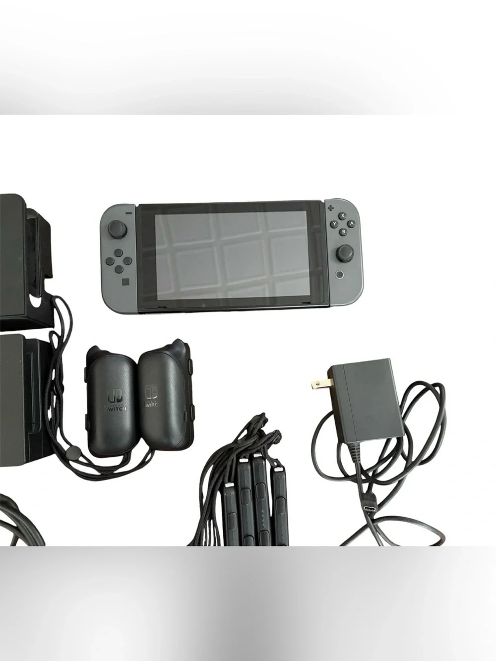 Nintendo Switch Console Bundle - Gray Black Accessories